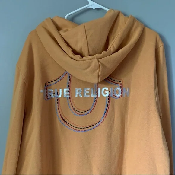 NWT. TRUE RELIGION Men’s Multi Horseshoe Zip Up